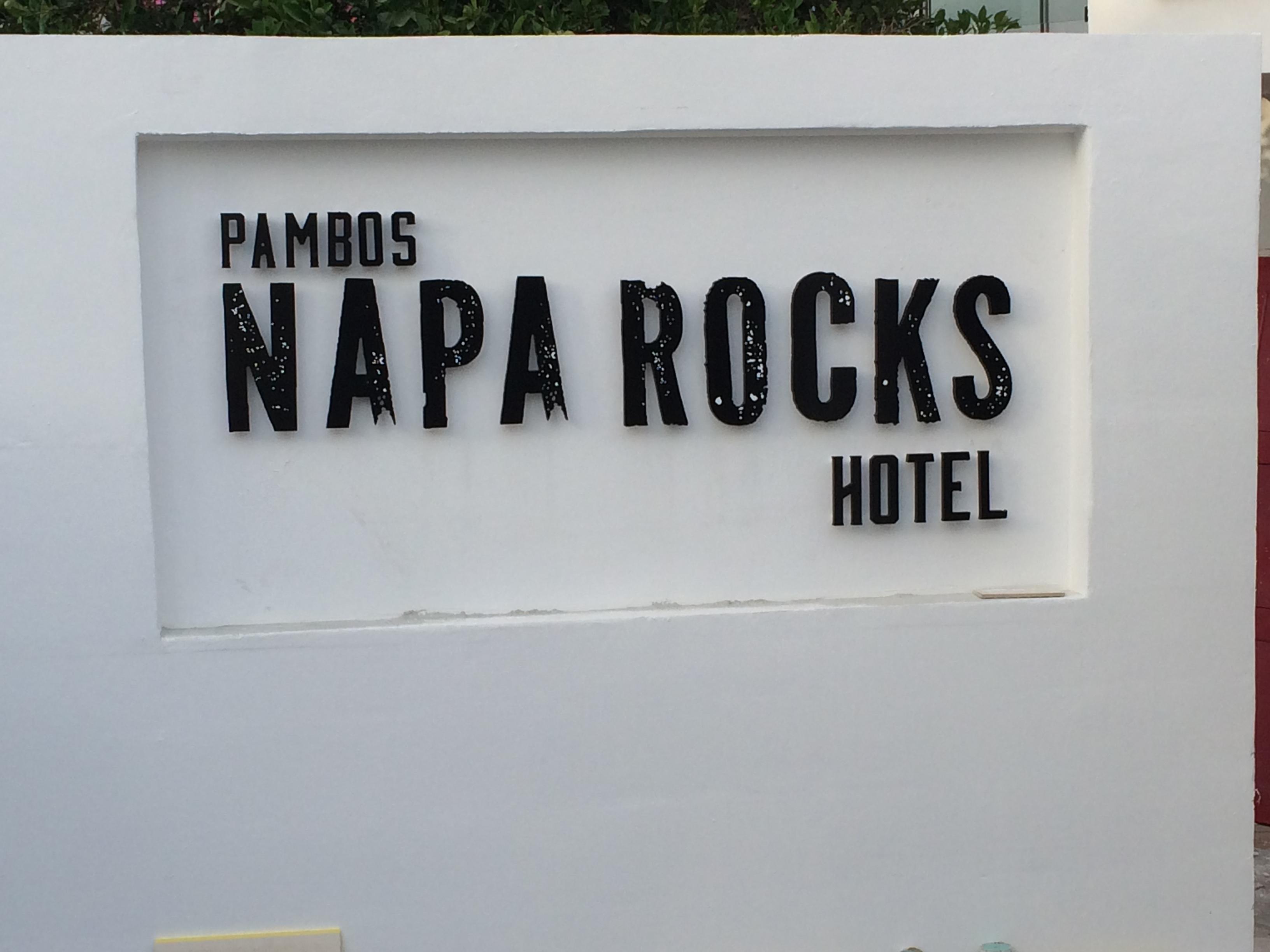Pambos Napa Rocks - Adults Only Hotell Ayia Napa Exteriör bild